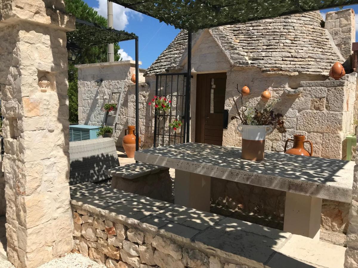 Trullo Grace -Trulli Anti' Charme & Relax Bed & Breakfast อัลเบโรเบลโล ภายนอก รูปภาพ